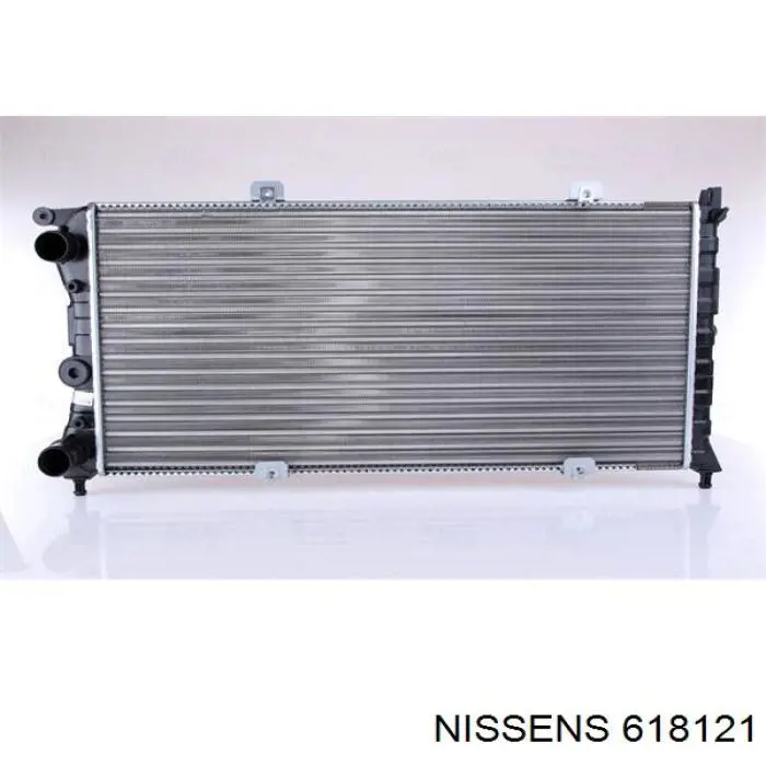 618121 Nissens радіатор охолодження двигуна