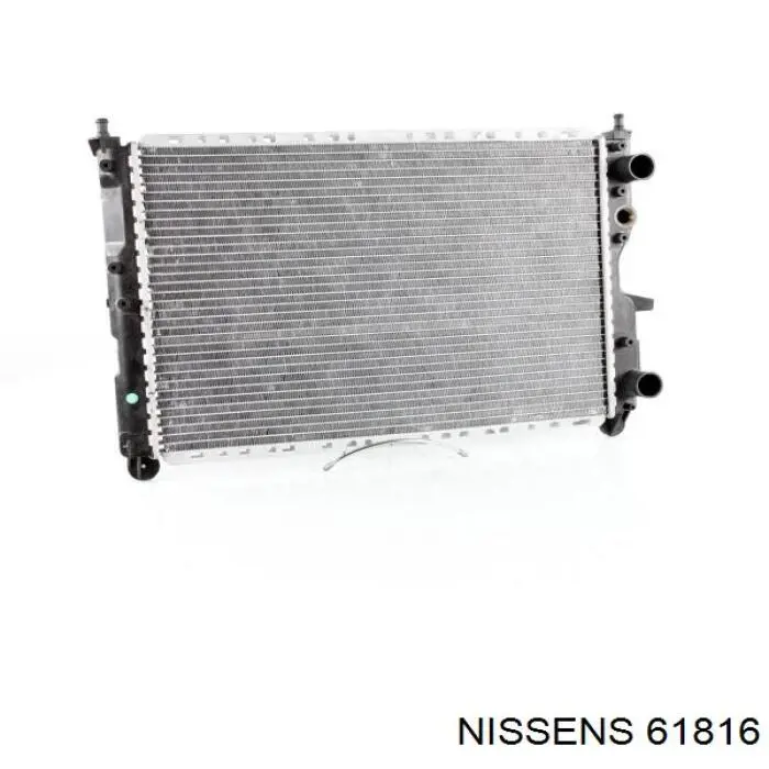 61816 Nissens радіатор охолодження двигуна