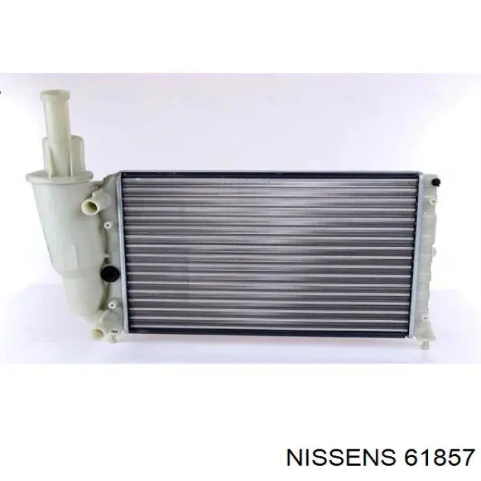 61857 Nissens радіатор охолодження двигуна