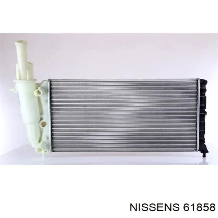 61858 Nissens радіатор охолодження двигуна