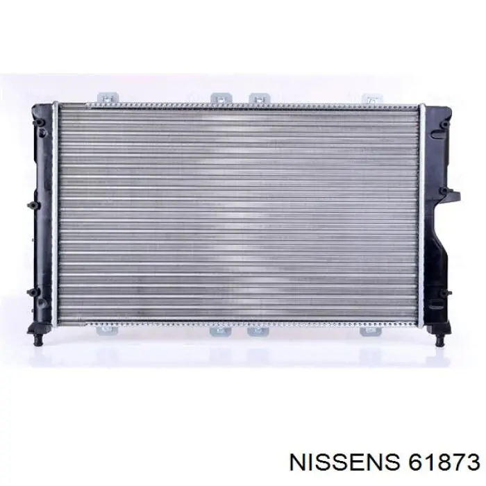 61873 Nissens радіатор охолодження двигуна