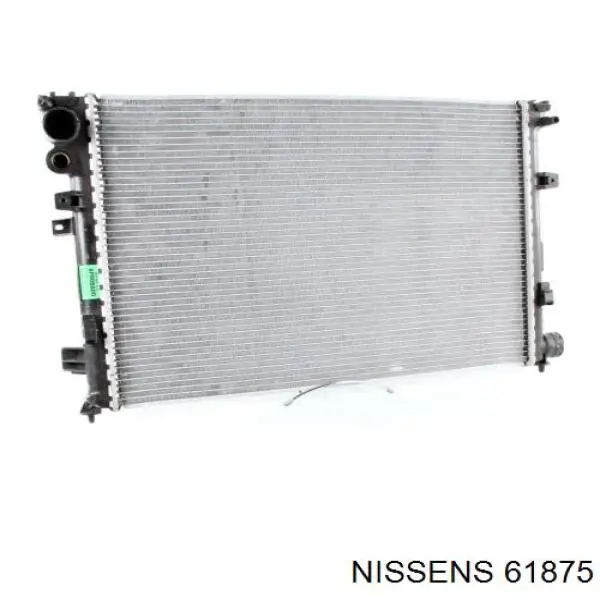 Купити 61875 Nissens Радіатор двигуна