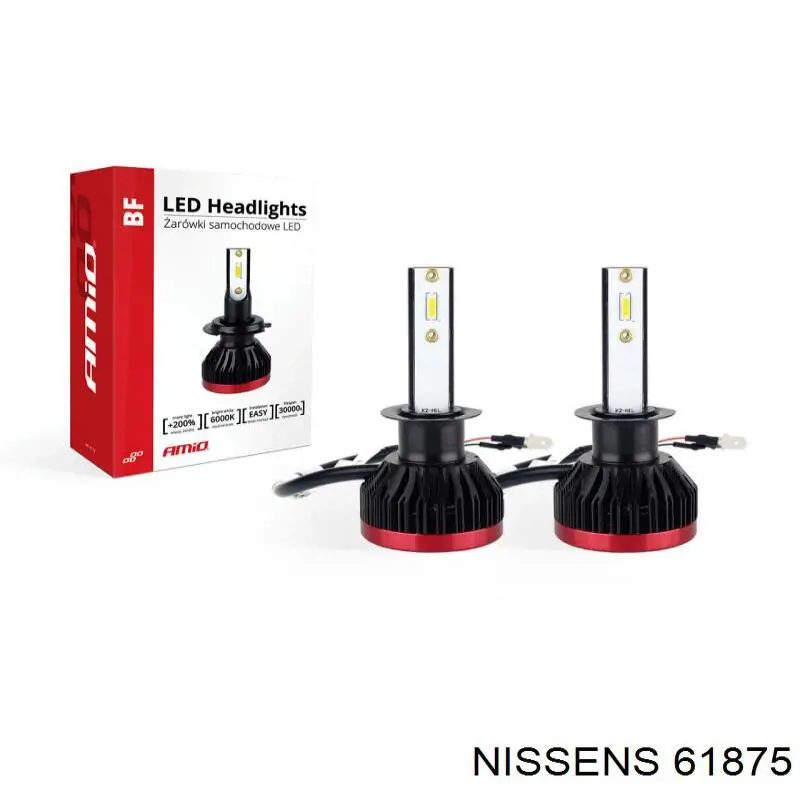 61875 Nissens Радіатор охолодження двигуна