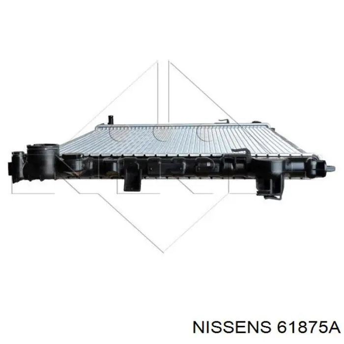 61875A Nissens радіатор охолодження двигуна
