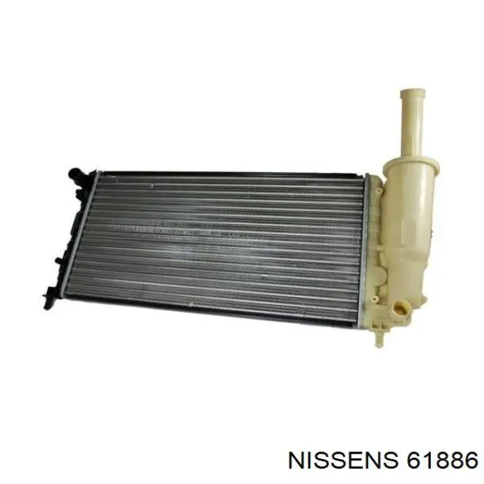 61886 Nissens радіатор охолодження двигуна