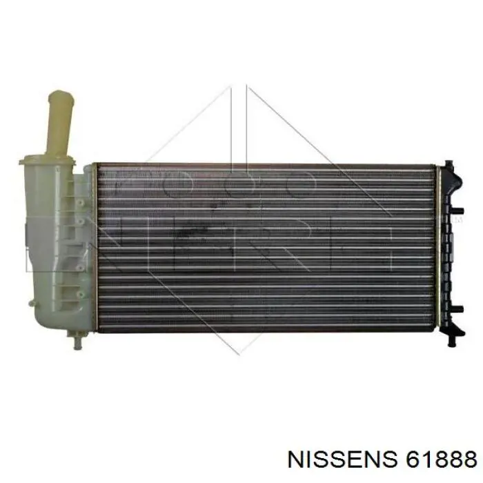 61888 Nissens Радіатор охолодження двигуна