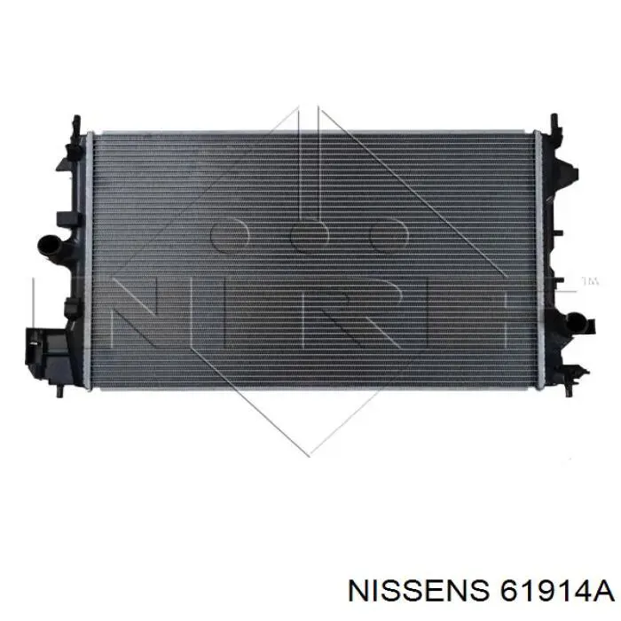 61914A Nissens радіатор охолодження двигуна