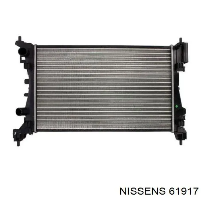 61917 Nissens радіатор охолодження двигуна