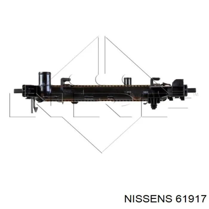 61917 Nissens Радіатор охолодження двигуна