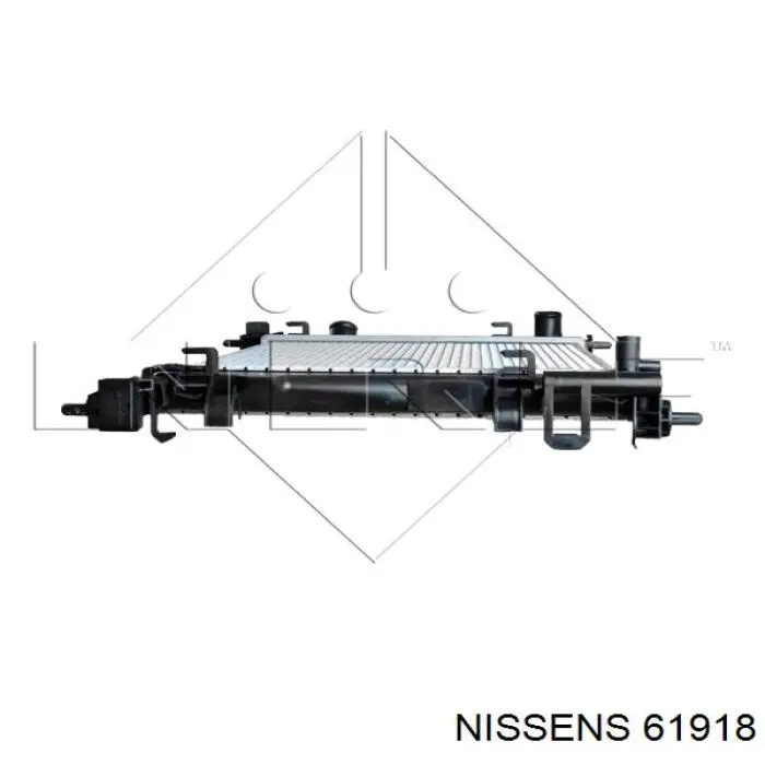61918 Nissens Радіатор охолодження двигуна