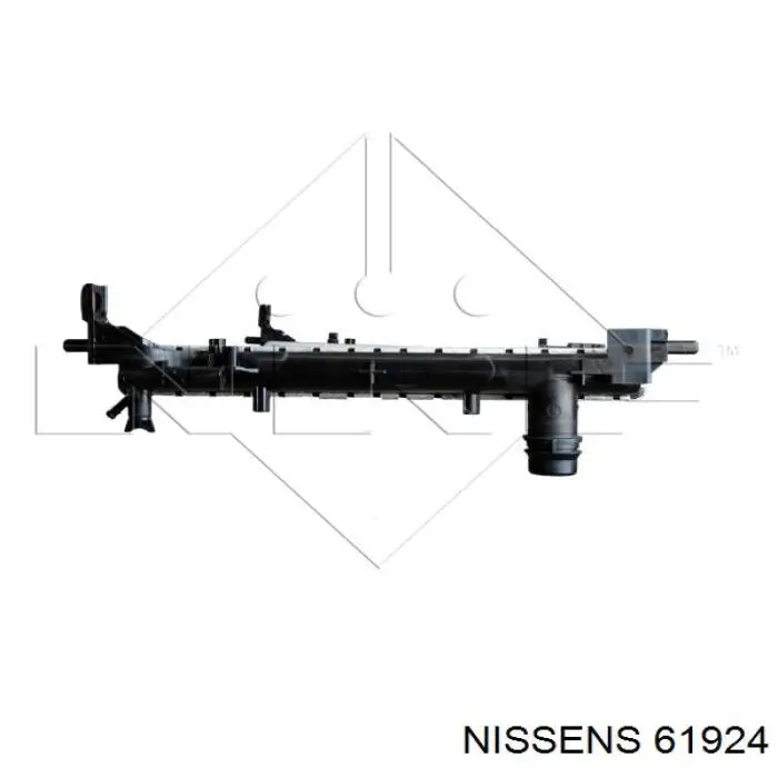 61924 Nissens Радіатор охолодження двигуна