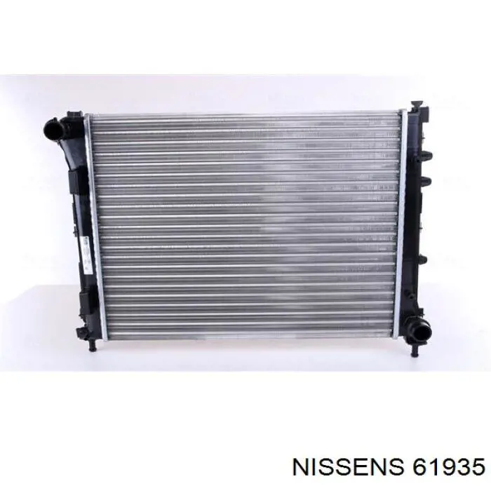 61935 Nissens радіатор охолодження двигуна