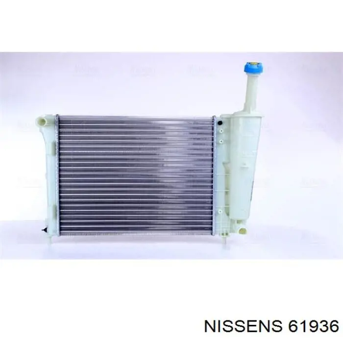 61936 Nissens радіатор охолодження двигуна
