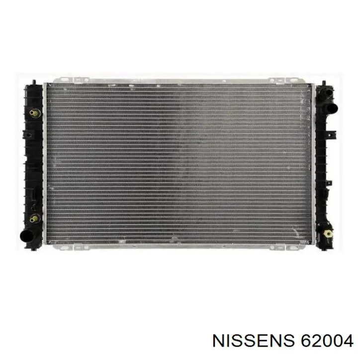 62004 Nissens радіатор охолодження двигуна