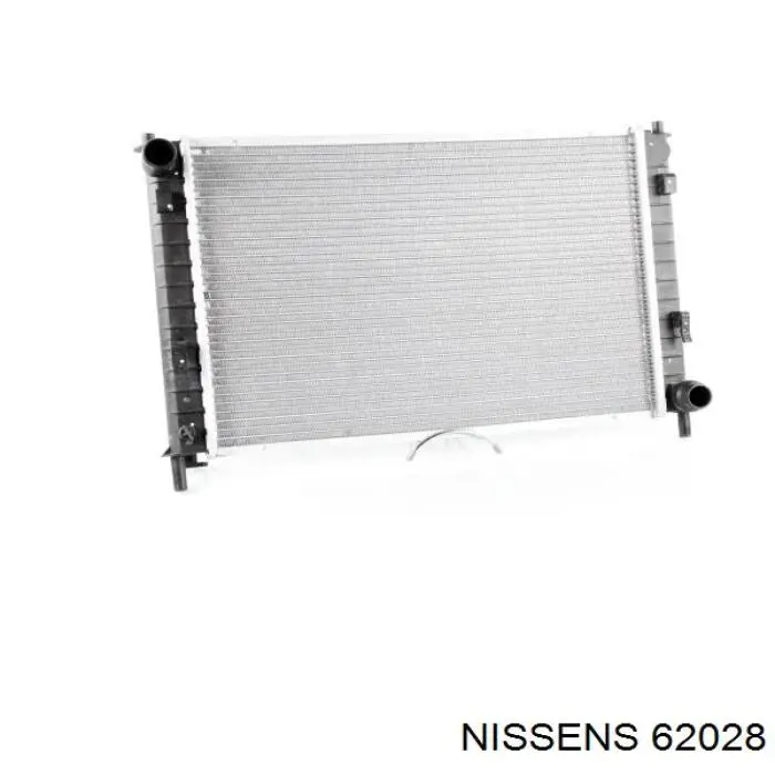 62028 Nissens радіатор охолодження двигуна