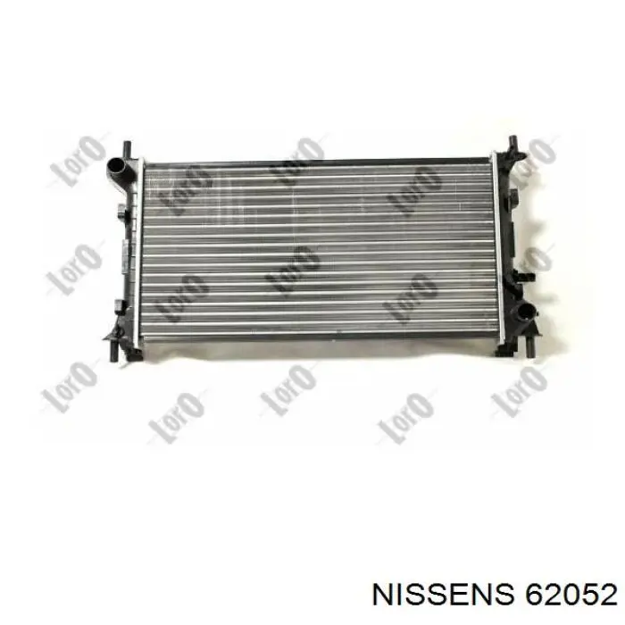 Радіатор основний Nissens 62052 ціна, від 77.51 USD