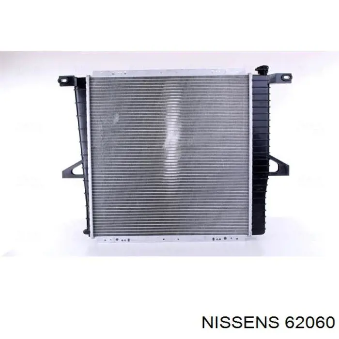 62060 Nissens радіатор охолодження двигуна
