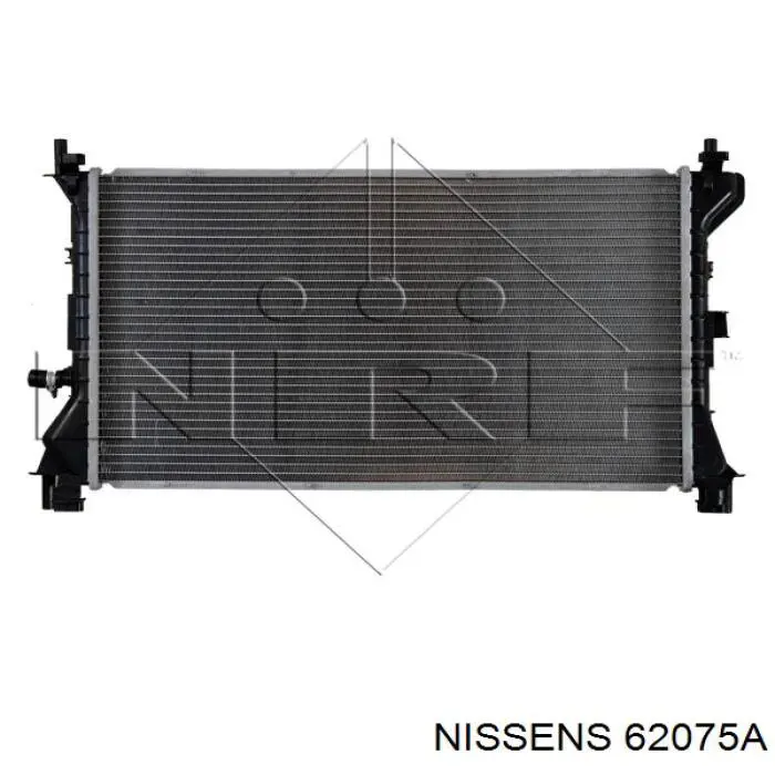 Радіатор основний Nissens 62075A ціна, від 88.36 USD