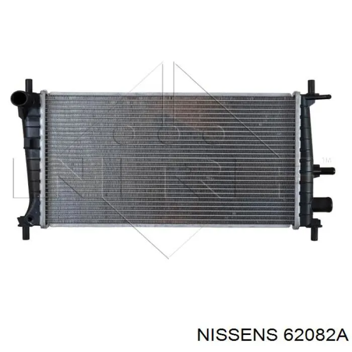 Радіатор основний Nissens 62082A ціна, від 49.02 USD