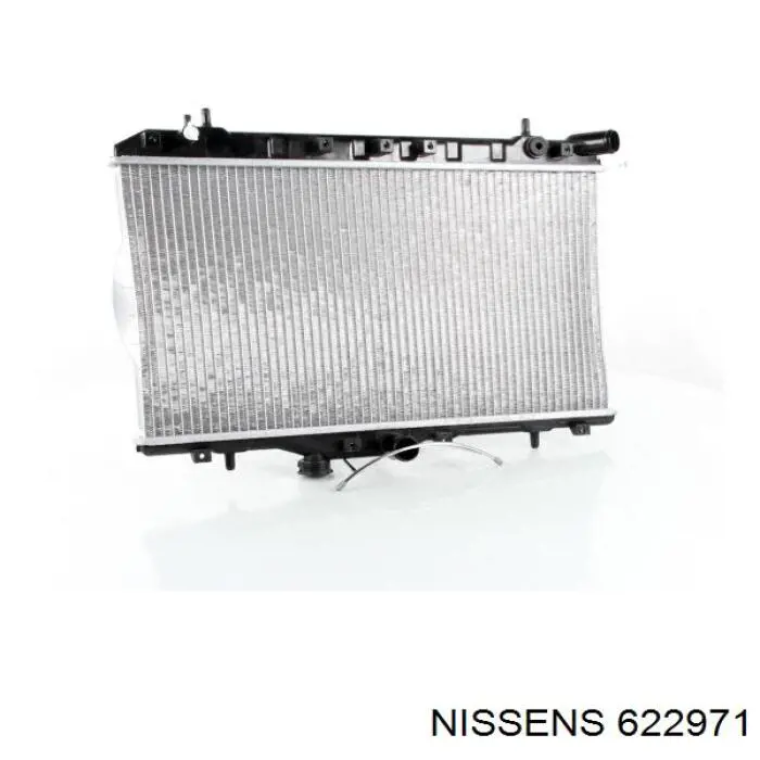 Купити 622971 Nissens Радіатор двигуна