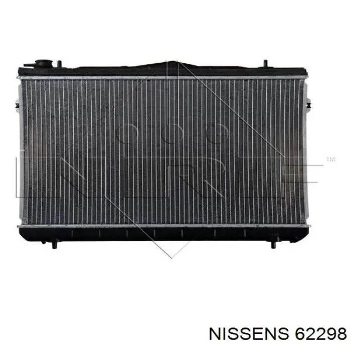 Купити 62298 Nissens Радіатор двигуна