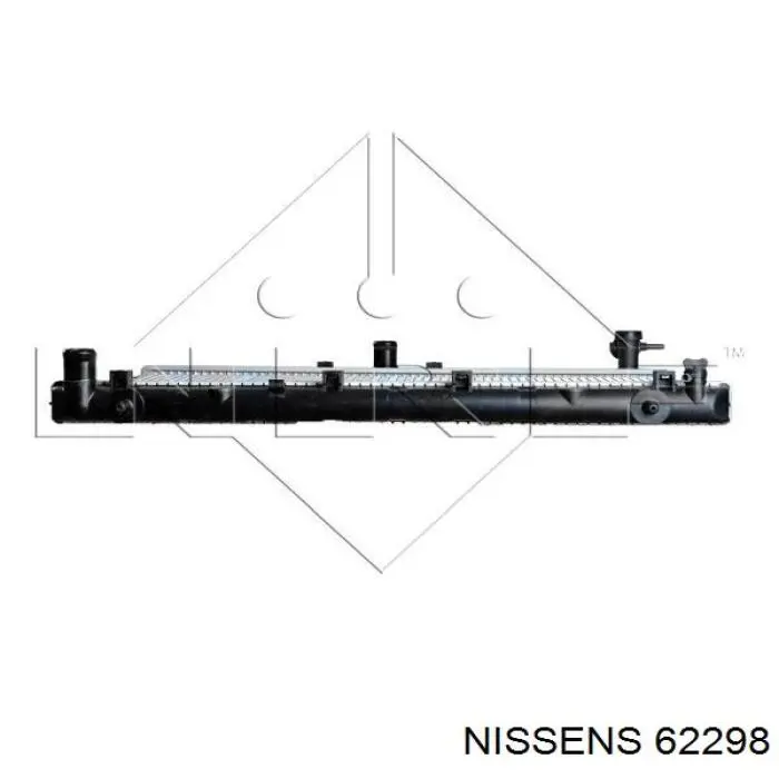 Радіатор 62298 Nissens