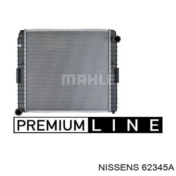 Радіатор основний Nissens 62345A ціна, від 236.43 USD
