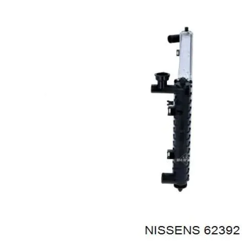 62392 Nissens Радіатор охолодження двигуна