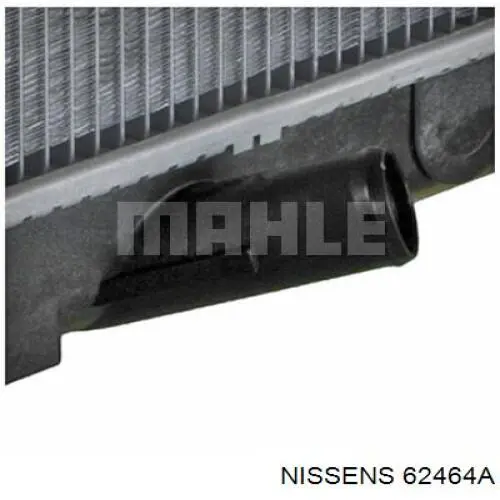 Купити 62464A Nissens Радіатор двигуна