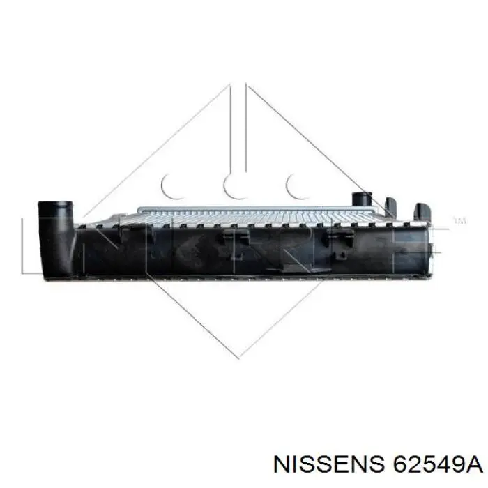 62549A Nissens Радіатор охолодження двигуна