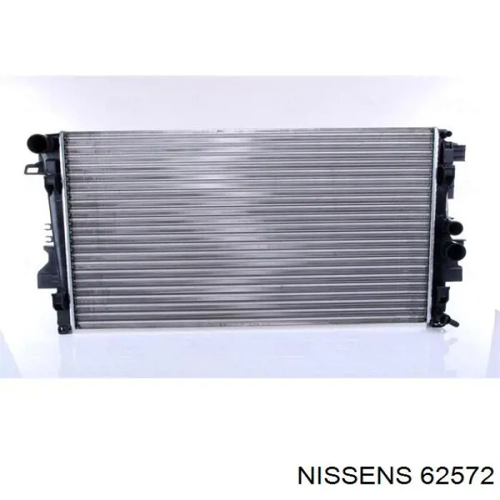 62572 Nissens радіатор охолодження двигуна
