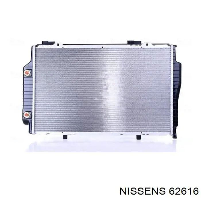 62616 Nissens радіатор охолодження двигуна