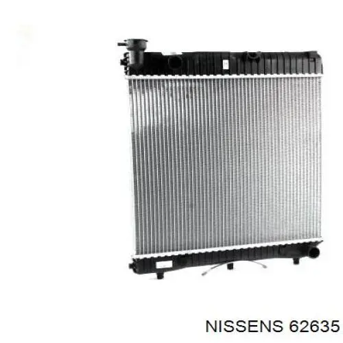 Радіатор основний Nissens 62635 ціна, від 110.30 USD