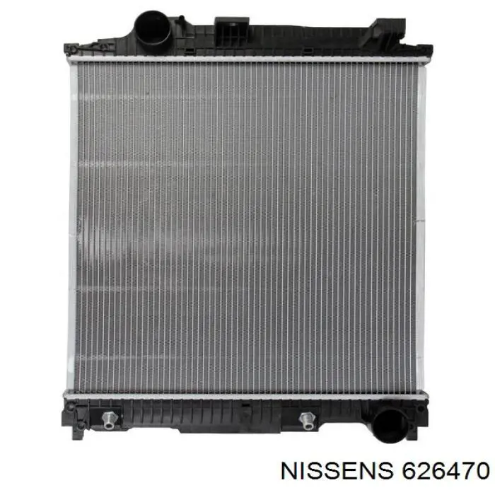Купити 626470 Nissens Радіатор двигуна