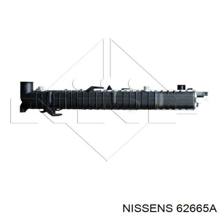 62665A Nissens радіатор охолодження двигуна