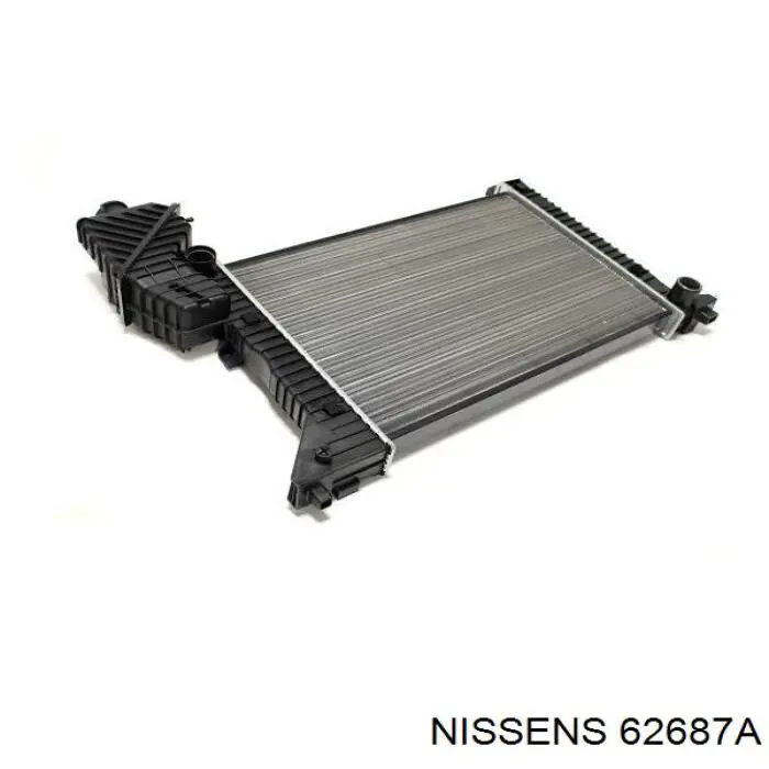 Радіатор основний Nissens 62687A ціна, від 171.67 USD