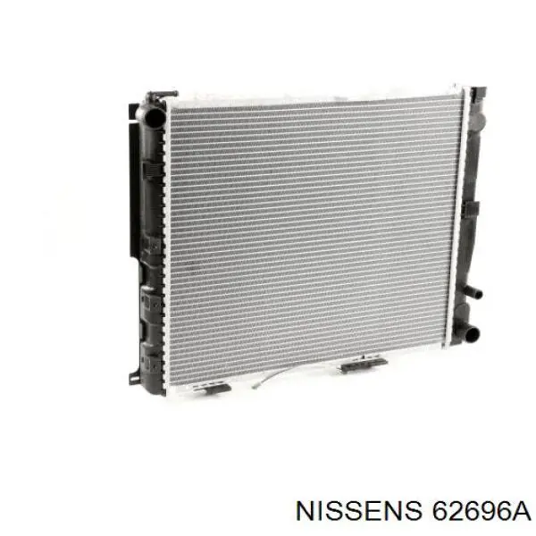 62696A Nissens Радіатор охолодження двигуна