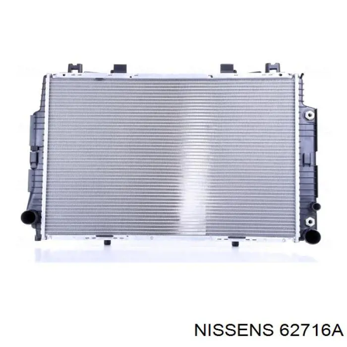 62716A Nissens радіатор охолодження двигуна