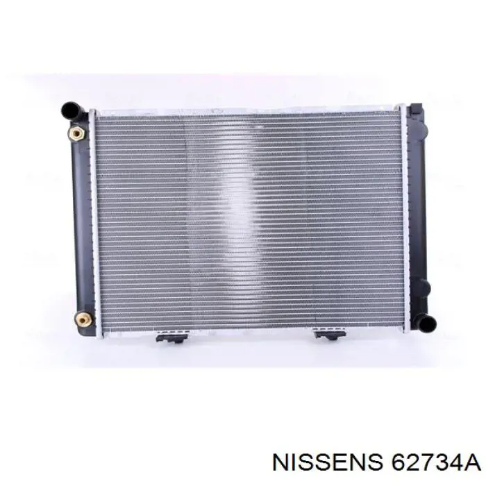 Радіатор основний Nissens 62734A ціна, від 116.81 USD