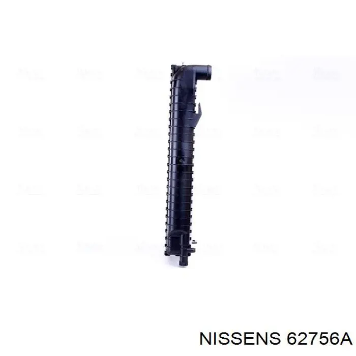 62756A Nissens Радіатор охолодження двигуна