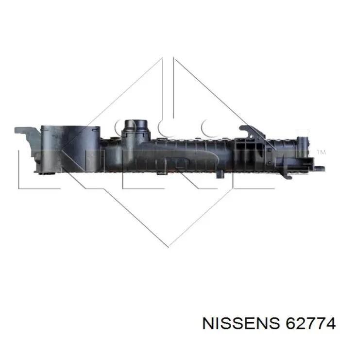 Радіатор основний Nissens 62774 ціна, від 185.25 USD