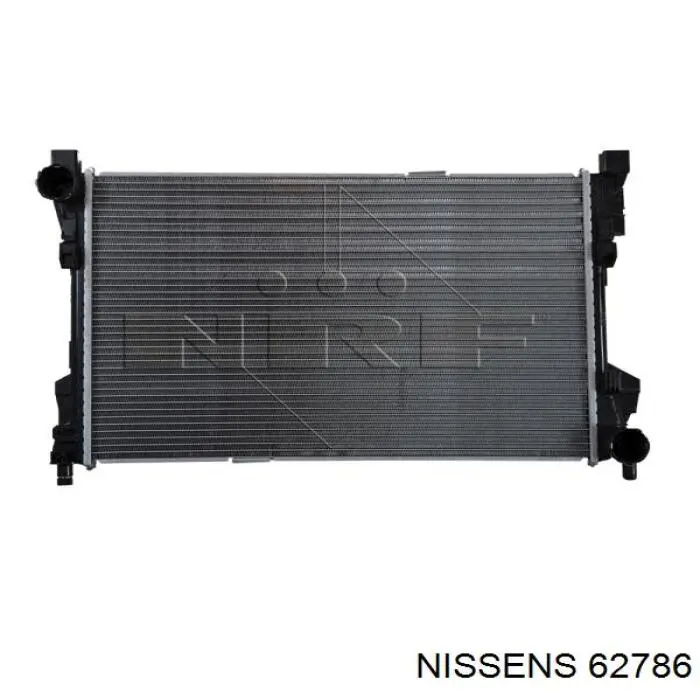 62786 Nissens радіатор охолодження двигуна