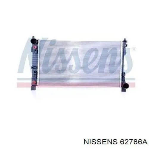 62786A Nissens Радіатор охолодження двигуна