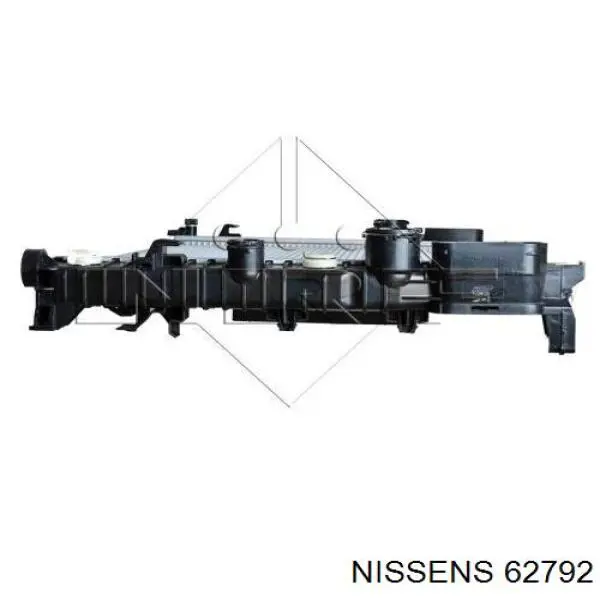 Купити 62792 Nissens Радіатор двигуна
