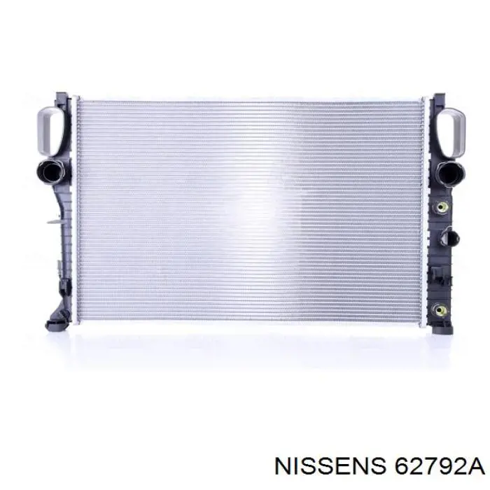 62792A Nissens радіатор охолодження двигуна