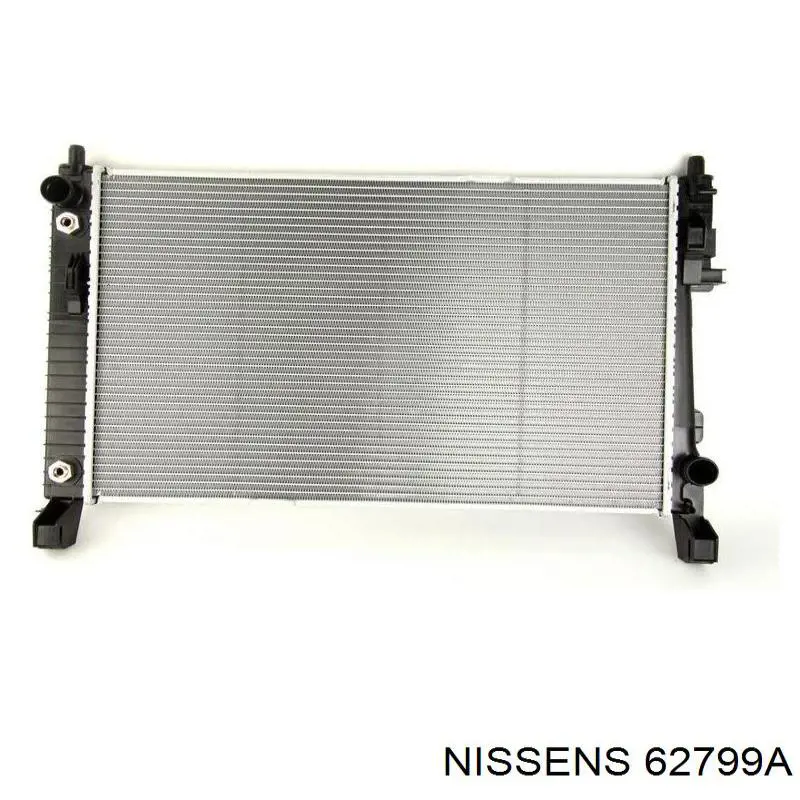 62799A Nissens радіатор охолодження двигуна
