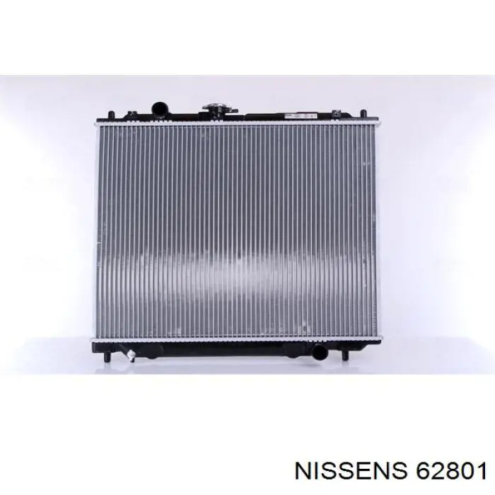 62801 Nissens Радіатор охолодження двигуна