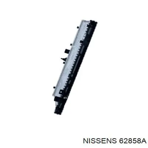 Радіатор основний Nissens 62858A ціна, від 103.79 USD