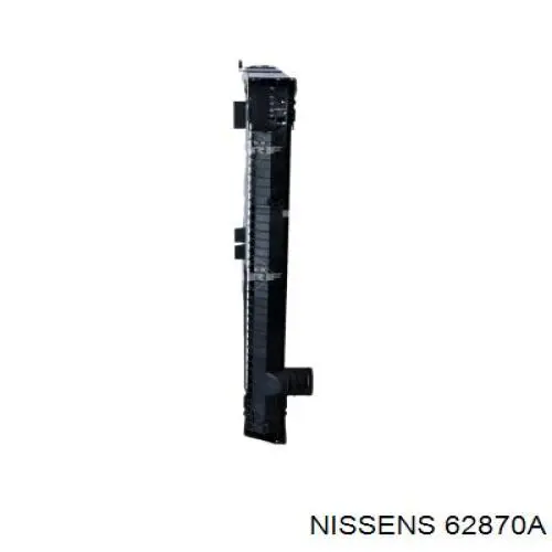Купити 62870A Nissens Радіатор двигуна