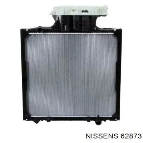 62873 Nissens радіатор охолодження двигуна